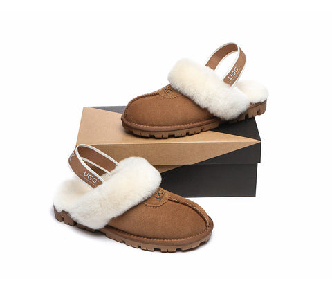 Australian Shepherd® Ugg Slingback Slippers Unisex Waffle Plus