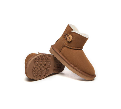 Australian Shepherd® Ugg Boots Nolan Kids Mini Button