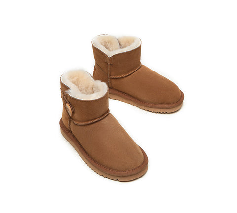 Australian Shepherd® Ugg Boots Nolan Kids Mini Button