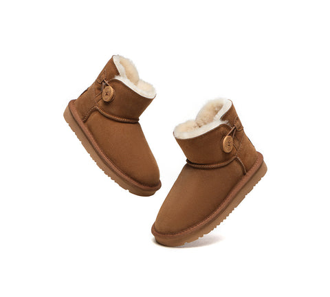 Australian Shepherd® Ugg Boots Nolan Kids Mini Button