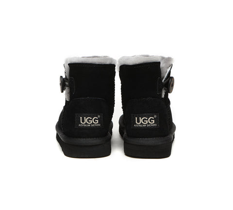 Australian Shepherd® Ugg Boots Nolan Kids Mini Button