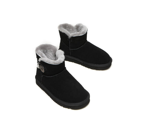 Australian Shepherd® Ugg Boots Nolan Kids Mini Button