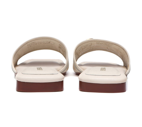 EVERAU® Open Toe Leather Flat Sandals Women Chela
