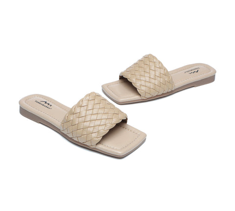 TARRAMARRA® Open Toe Woven Flat Sandals Women Taunia