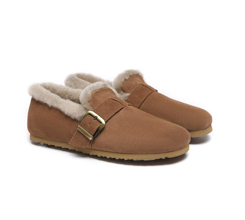 Australian Shepherd® Shearling Lined Suede Women Mona