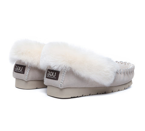 Australian Shepherd® UGG Australia Premium Sheepskin Women and Men Popo Moccasins