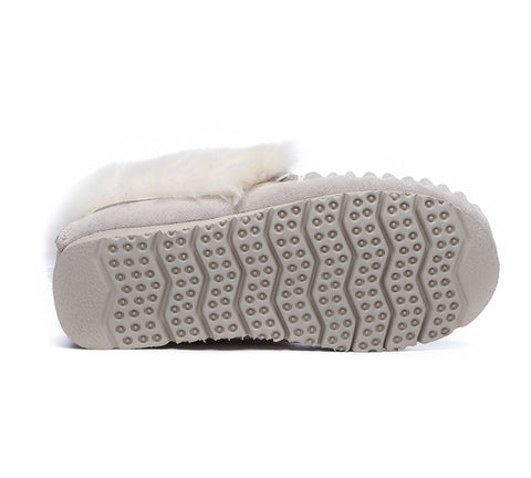 Australian Shepherd® UGG Australia Premium Sheepskin Women and Men Popo Moccasins