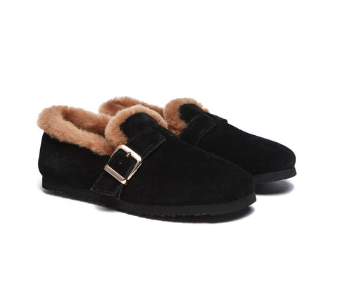 Australian Shepherd® Shearling Lined Suede Women Mona