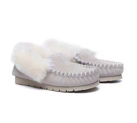 Australian Shepherd® UGG Australia Premium Sheepskin Women and Men Popo Moccasins
