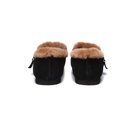 Australian Shepherd® Shearling Lined Suede Women Mona