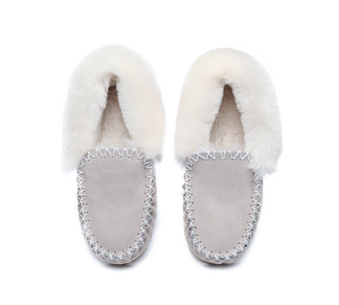 Australian Shepherd® UGG Australia Premium Sheepskin Women and Men Popo Moccasins
