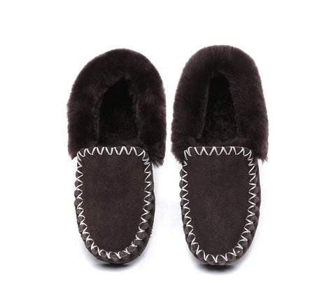 Australian Shepherd® UGG Australia Premium Sheepskin Women and Men Popo Moccasins