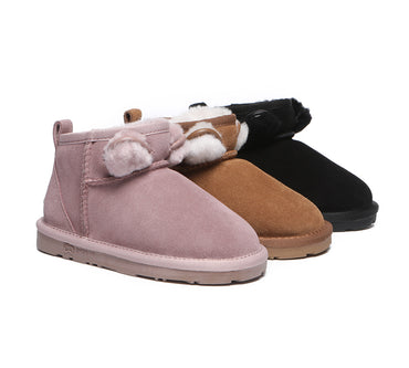 EVERAU® Kids Ugg Boots Kitty