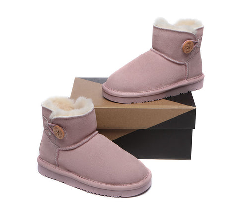 Australian Shepherd® Ugg Boots Nolan Kids Mini Button