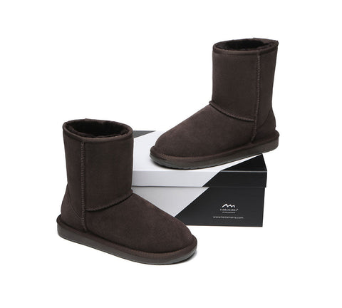 TARRAMARRA® Premium Australian Sheepskin Boots Unisex Short Classic Plus