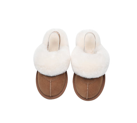 Australian Shepherd®  Kids Slingback UGG Slipper Kids Waffle Plus