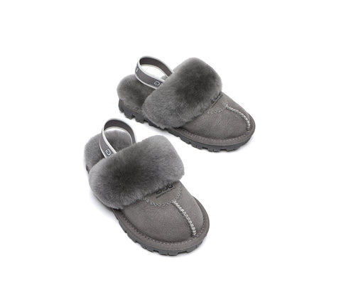 Australian Shepherd®  Kids Slingback UGG Slipper Kids Waffle Plus