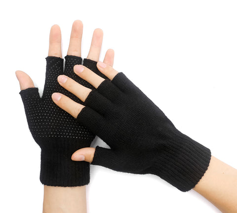 TARRAMARRA® Mens Fingerless Gloves With Non Slip Dots