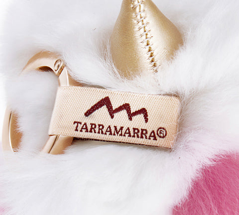 TARRAMARRA® Fluffy Unicorn Keyring