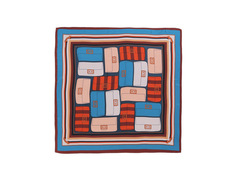 TARRAMARRA® Printed Square Rayon Silk Scarf Multiple Patterns