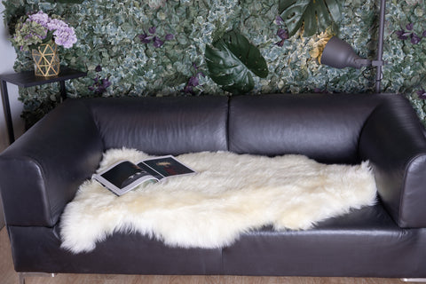 Premium Australian Lambskin Sheepskin Soft Long Wool Rug, 90/105/125/190cm