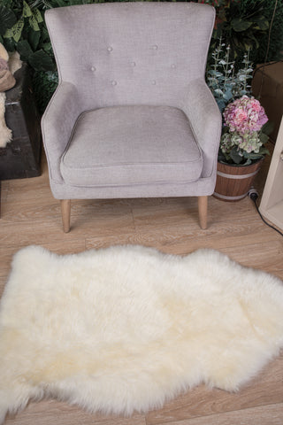Premium Australian Lambskin Sheepskin Soft Long Wool Rug, 90/105/125/190cm