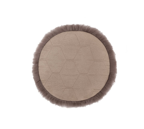 TARRAMARRA® Round Wool Seat Cushion 40cm X 40cm