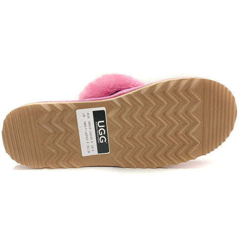 Australian Shepherd® Ugg Ladies Scuff Australian Made Pink Slippers