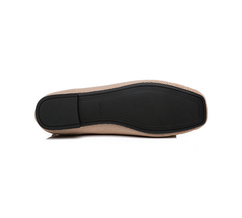EVERAU® Flats With Bow Women Yolanda