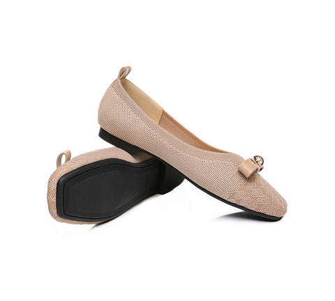 EVERAU® Flats With Bow Women Yolanda