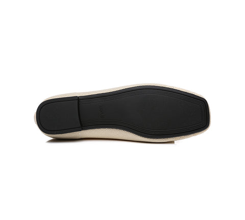 EVERAU® Flats With Bow Women Yolanda
