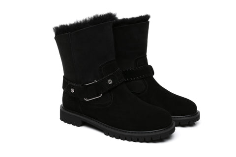 Australian Shepherd® Fashion Ugg Boots Women Sarah Mid Calf