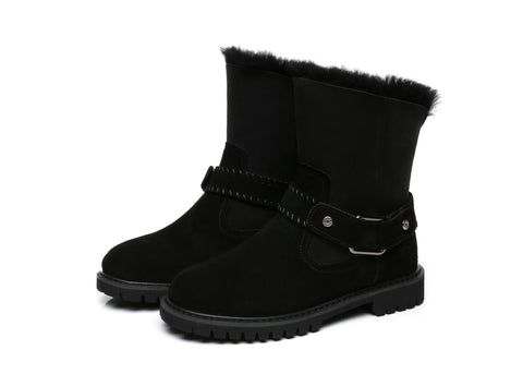 Australian Shepherd® Fashion Ugg Boots Women Sarah Mid Calf