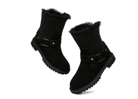 Australian Shepherd® Fashion Ugg Boots Women Sarah Mid Calf