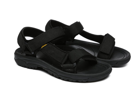 TARRAMARRA® Black Men Luciano Strap Sandals