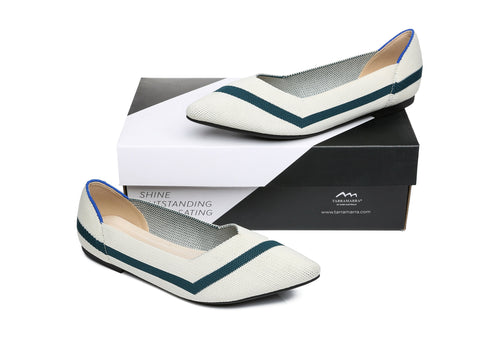 TARRAMARRA® Women Tania Point Flat Ballet Quiche shoes