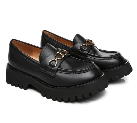 EVERAU® Women Chunky Platform Flat Patty