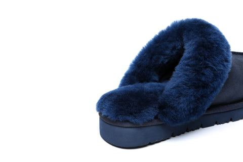 EVERAU® Ugg Premium Sheepskin Slipper Muffin