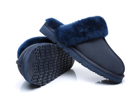 EVERAU® Ugg Premium Sheepskin Slipper Muffin