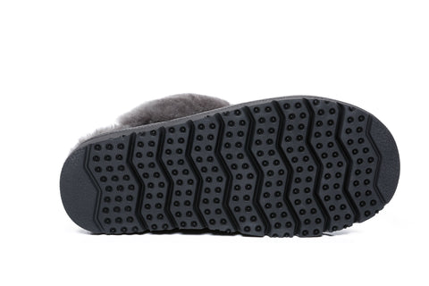 EVERAU® Ugg Premium Sheepskin Slipper Muffin