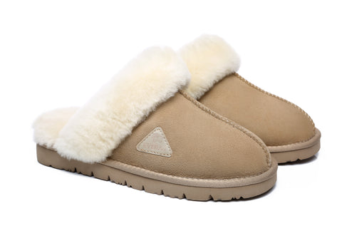 EVERAU® Ugg Premium Sheepskin Slipper Muffin