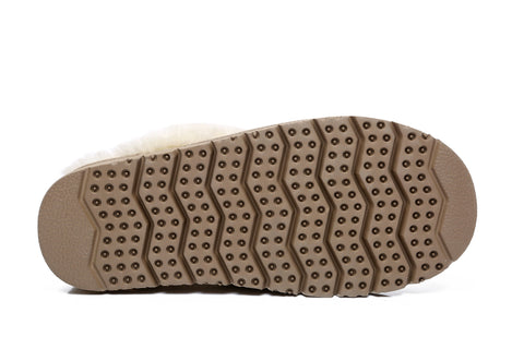 EVERAU® Ugg Premium Sheepskin Slipper Muffin