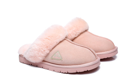 EVERAU® Ugg Premium Sheepskin Slipper Muffin