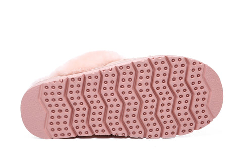 EVERAU® Ugg Premium Sheepskin Slipper Muffin