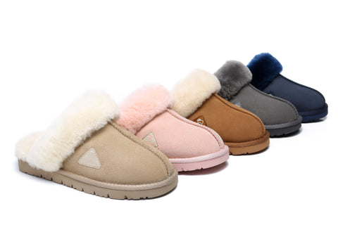 EVERAU® Ugg Premium Sheepskin Slipper Muffin