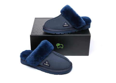 EVERAU® Ugg Premium Sheepskin Slipper Muffin