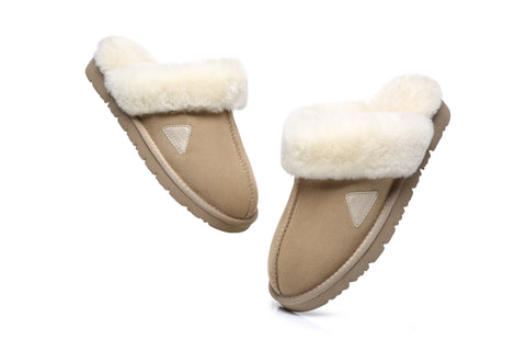 EVERAU® Ugg Premium Sheepskin Slipper Muffin