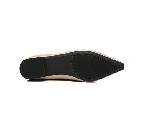 EVERAU® Leather Flats Women Sera