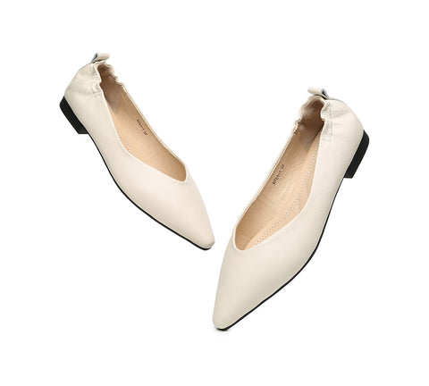 EVERAU® Leather Flats Women Sera