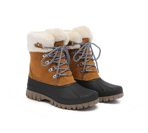 AUSTRALIAN SHEPHERD® Women Chunky Snow Boots Lace-up Natalia